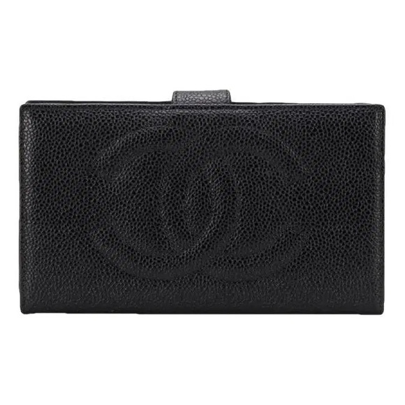 CHANEL Classic Black Pebbled Wallet - Picture 7 of 9